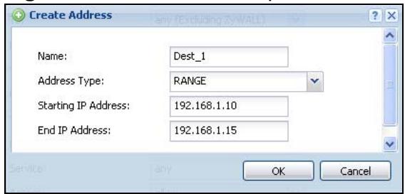 ZYXEL ZYWALL USG 20 - Firewall Rule Configuration Example - 2