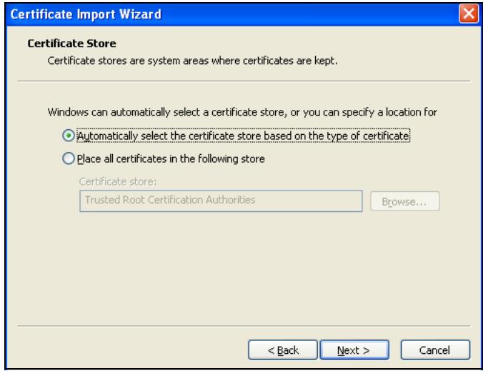 ZYXEL ZYWALL USG 20 - Wireless Clients Import the ZyWALL's Certificate - 4
