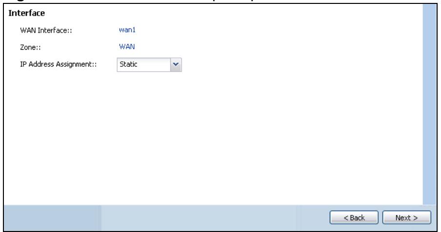 ZYXEL ZYWALL USG 20 - Configure WAN Settings - 1