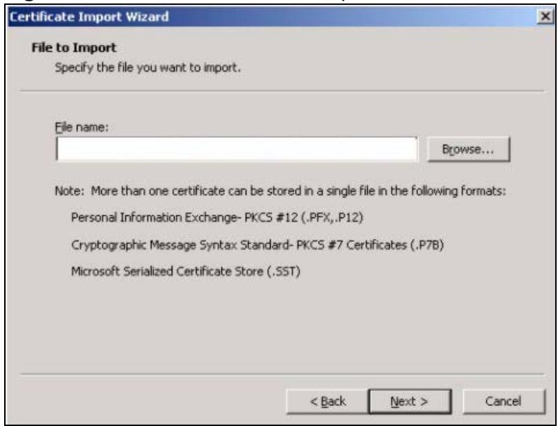 ZYXEL ZYWALL USG 20 - Click Next to begin the wizard. - 2