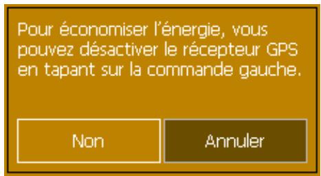 NAVIGON MOBILE NAVIGATOR 4.2 - Activer / désactiver le récepteur GPS - 1