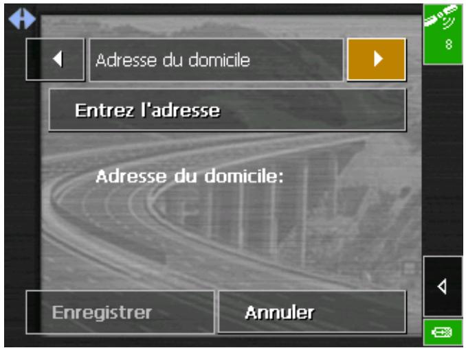 NAVIGON MOBILE NAVIGATOR 4.2 - Enregistrer et utiliser l'adresse de votre domicile - 2