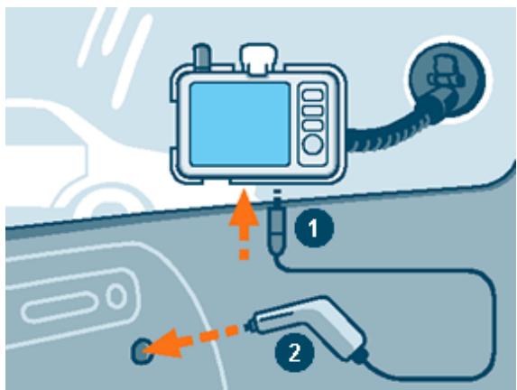 NAVIGON MOBILE NAVIGATOR 4.2 - Montage du mobilenavigator dans le véhicule - 5