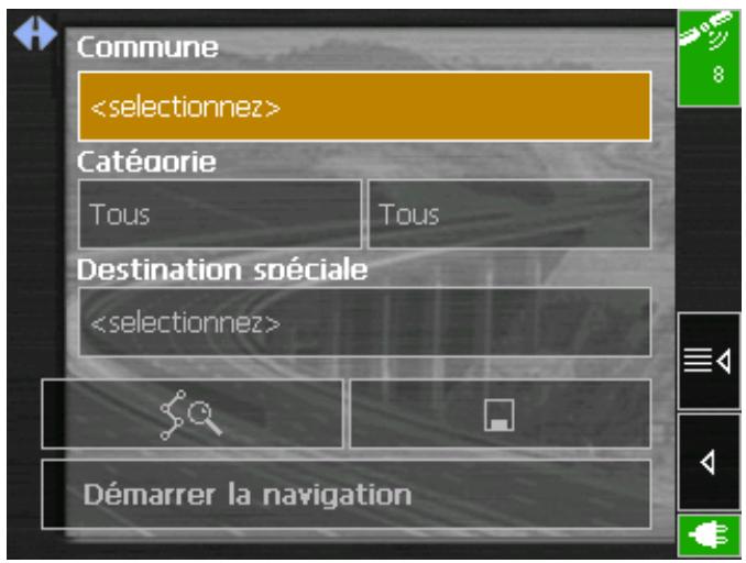 NAVIGON MOBILE NAVIGATOR 4.2 - Destination spéciale dans une autre ville - 1
