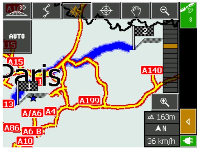 NAVIGON MOBILE NAVIGATOR 4.2 - Enregistrer la route - 3