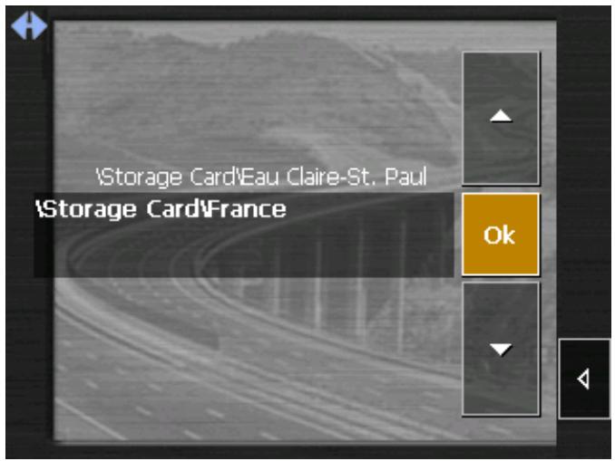 NAVIGON MOBILE NAVIGATOR 4.2 - Sélectionner la carte - 2