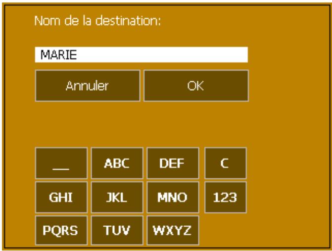 NAVIGON MOBILE NAVIGATOR 4.2 - Reprendre une destination de la liste des destinations enregistrées - 5