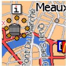 NAVIGON MOBILE NAVIGATOR 4.2 - Sélectionner une destination sur la carte - 3