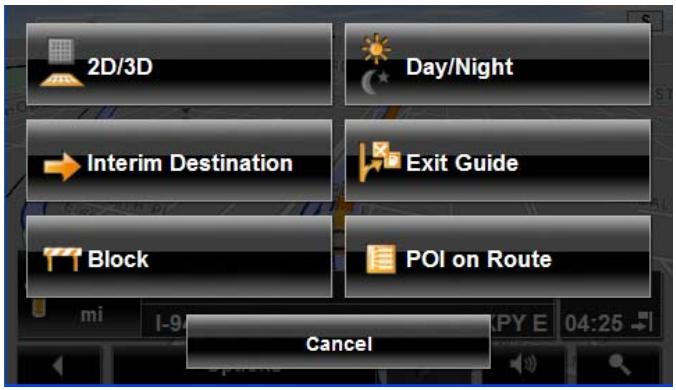 NAVIGON 5100 MAX - Finding POIs at Highway Exits - 4