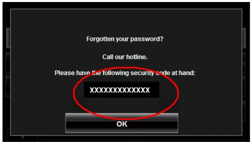NAVIGON 5100 MAX - Forgotten your password? - 1