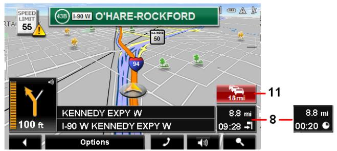 NAVIGON 5100 MAX - Map Navigation mode - 2
