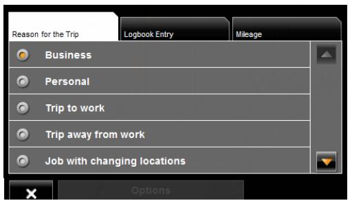 NAVIGON 5100 MAX - Using Logbook - 1