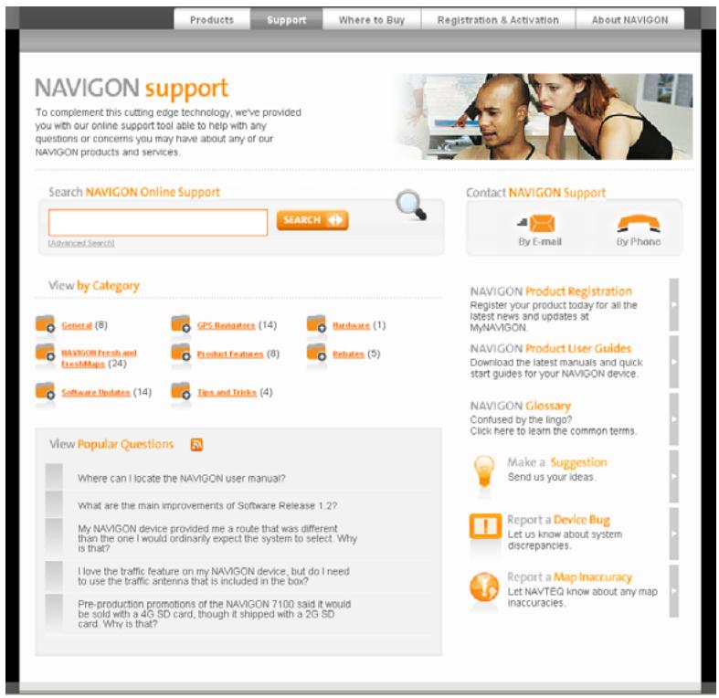 NAVIGON 5100 MAX - Customer Service - 1
