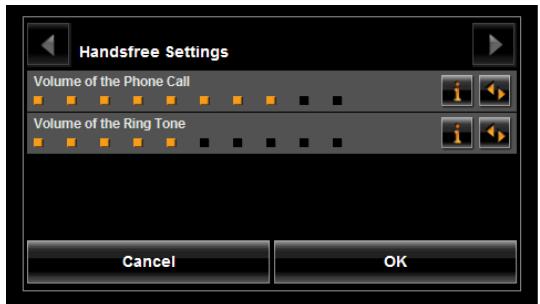 NAVIGON 5100 MAX - Setting Hands-Free Volume - 1