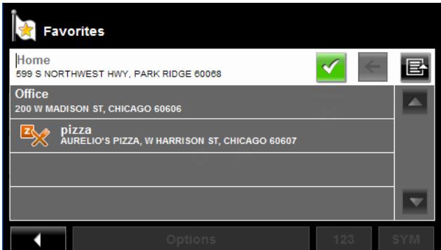 NAVIGON 5100 MAX - Select your home address and tap OK). - 1