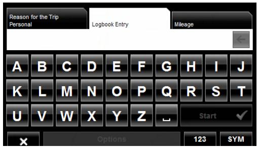 NAVIGON 5100 MAX - Using Logbook - 2