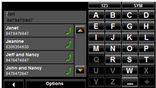 NAVIGON 5100 MAX - Adding an Address Book Number to Speed Dial - 3