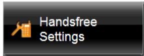 NAVIGON 5100 MAX - The Hands-Free Settings Window - 5