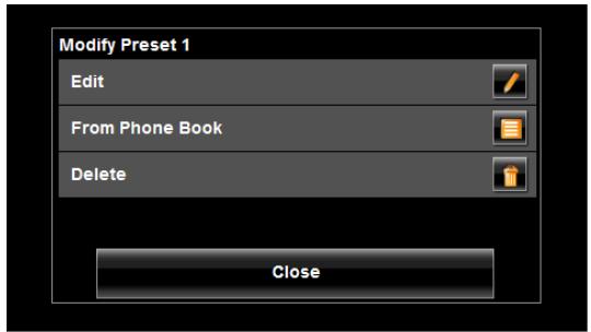 NAVIGON 5100 MAX - Tap Settings > Speed Dial. - 2