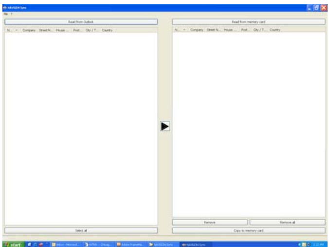 NAVIGON 5100 MAX - Copy Outlook Contact Information to the NAVIGON 5100 max - 1