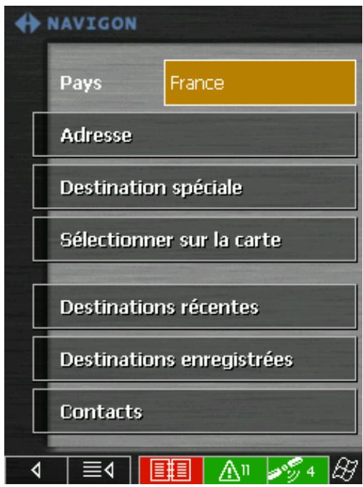 NAVIGON MOBILENAVIGATOR 4.0 - Démarrer la navigation - 2