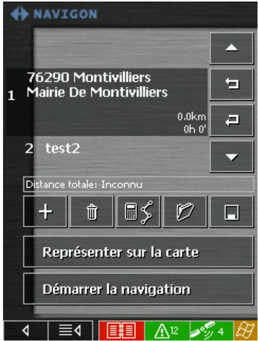 NAVIGON MOBILENAVIGATOR 4.0 - Naviguer plusieurs destinations (planning d'itinéraires) - 3