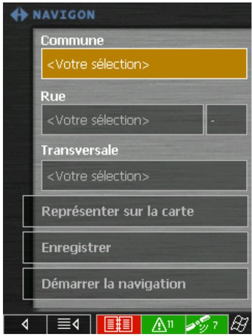 NAVIGON MOBILENAVIGATOR 4.0 - Démarrer la navigation - 3