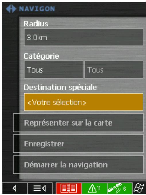 NAVIGON MOBILENAVIGATOR 4.0 - Destination spéciale dans les environns - 2