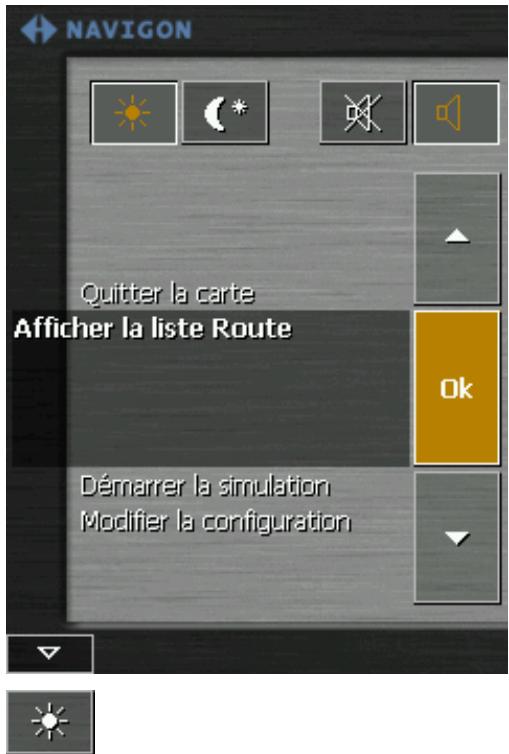NAVIGON MOBILENAVIGATOR 4.0 - L'écran Fonctions SUPPLEMENTAIRES s'affiche : - 1