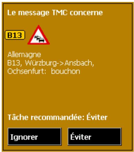 NAVIGON MOBILENAVIGATOR 4.0 - Utiliser la fonctionnalité TMC pour la navigation - 6