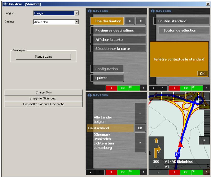 NAVIGON MOBILENAVIGATOR 4.0 - Création de Skins - 2