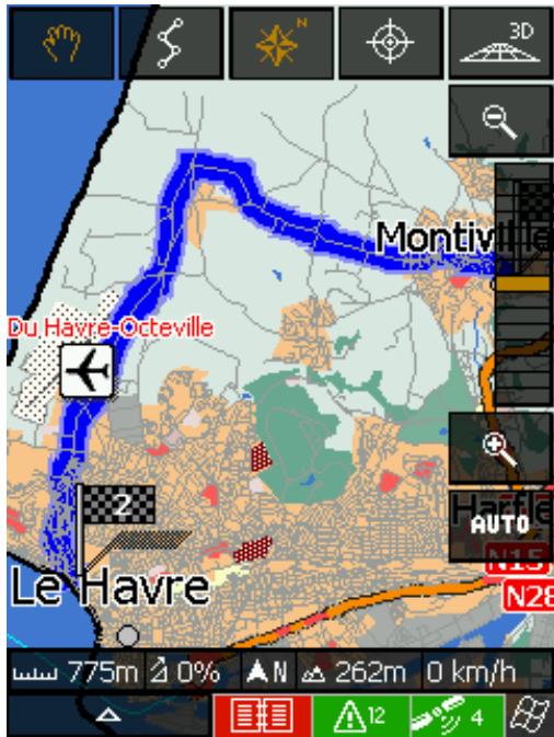 NAVIGON MOBILENAVIGATOR 4.0 - Enregisterl raloute - 2