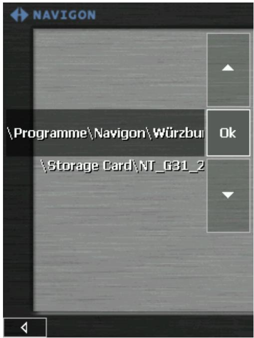 NAVIGON MOBILENAVIGATOR 4.0 - Afficher la carte - 1