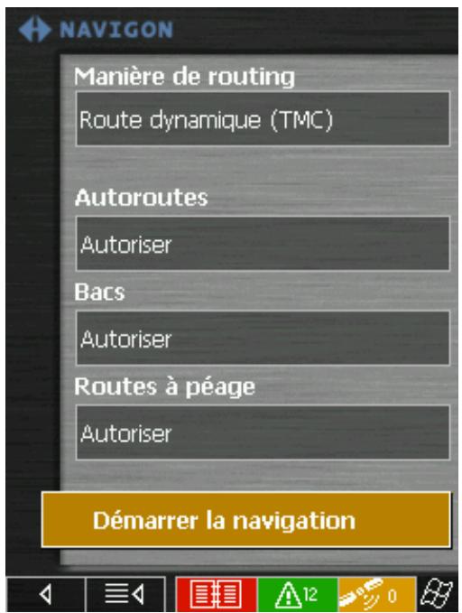 NAVIGON MOBILENAVIGATOR 4.0 - Naviguer une destination - 1