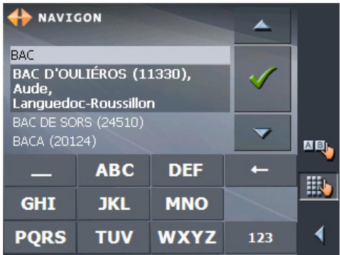 NAVIGON MOBILENAVIGATOR 5 - Clavier du mobile - 2
