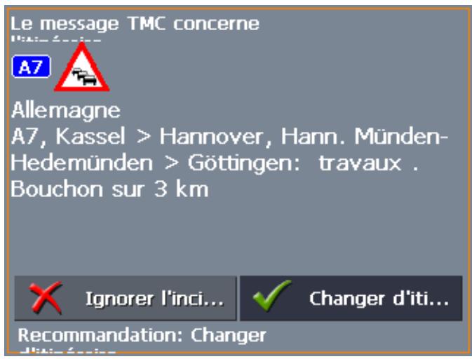 NAVIGON MOBILENAVIGATOR 5 - Considérer les informations routières - 2