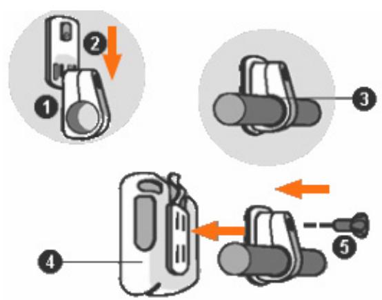 NAVIGON MOBILENAVIGATOR 5 - Montage du kit de navigation à votre bicyclette - 1