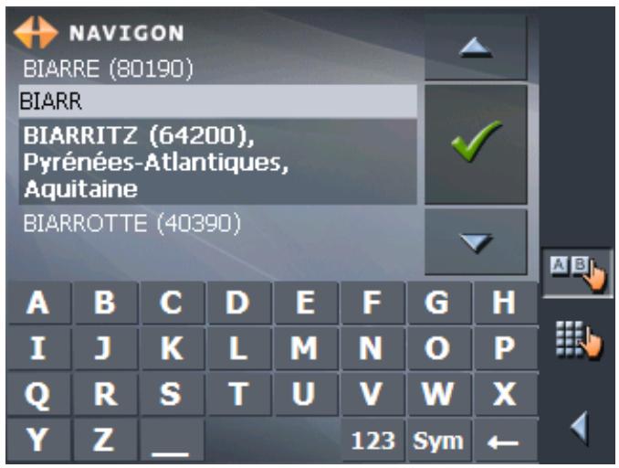 NAVIGON MOBILENAVIGATOR 5 - Saisissez r. - 2