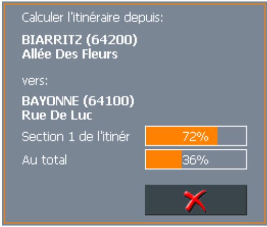 NAVIGON MOBILENAVIGATOR 5 - Supprimer l'itinéraire - 12