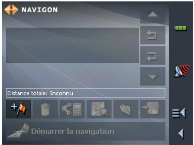 NAVIGON MOBILENAVIGATOR 5 - Indiquer des points d'étape - 1