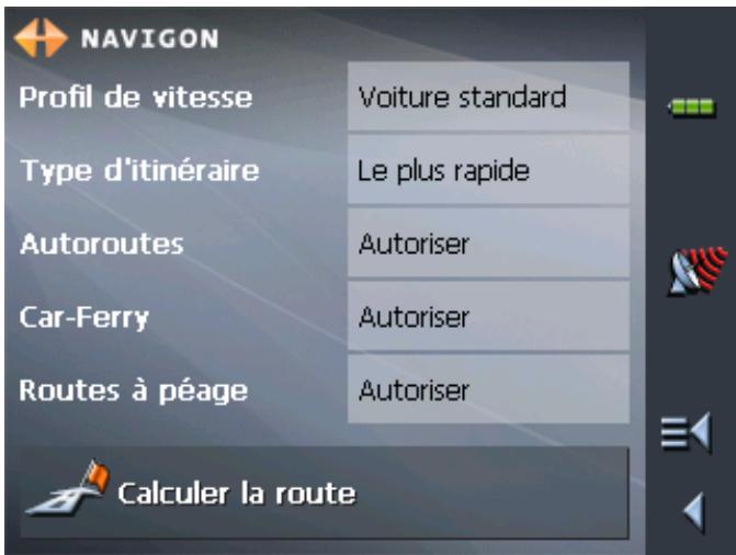 NAVIGON MOBILENAVIGATOR 5 - Supprimer l'itinéraire - 9