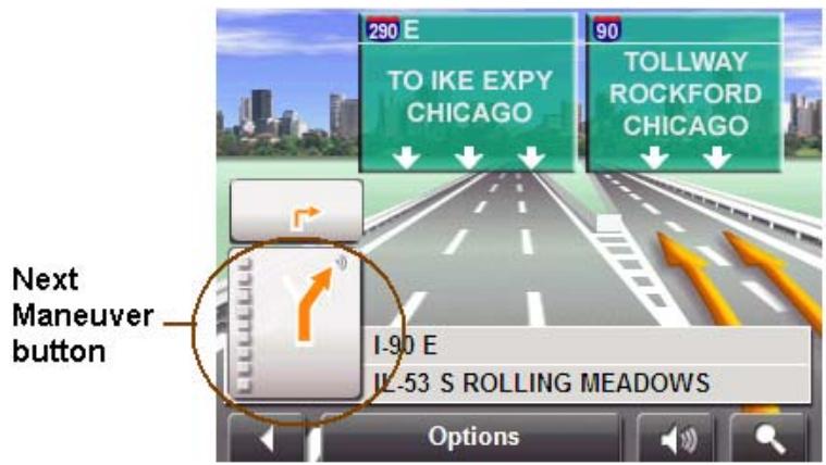 NAVIGON 2120 - Reality View (Junction View) - 1