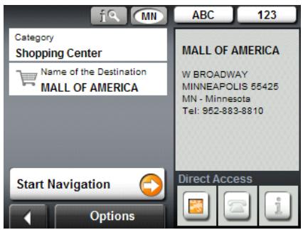 NAVIGON 2120 - Nationwide POIs - 4