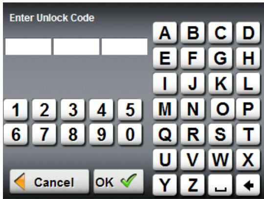 NAVIGON 2120 - Activating an Optional Accessory Service - 3