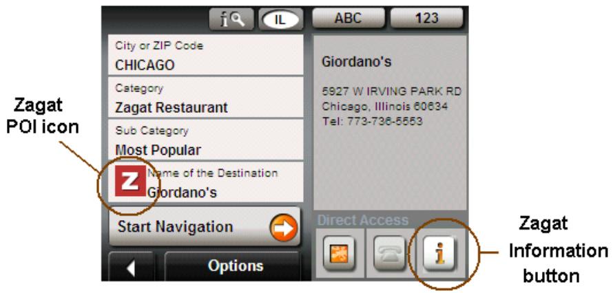 NAVIGON 2120 - Confirming Optional Zagat POI Accessory Service Activation - 1