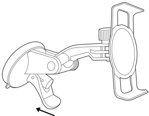 NAVIGON 2200 - Securing the cradle - 1