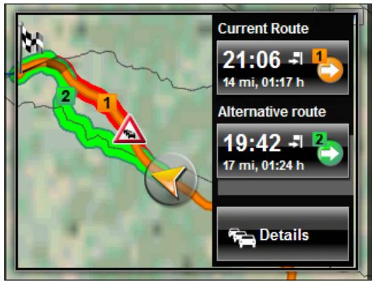NAVIGON 2300 - Recalculate Route: On Request - 2