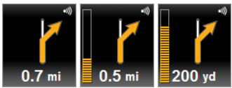 NAVIGON 4300 - Map in Navigation mode - 2