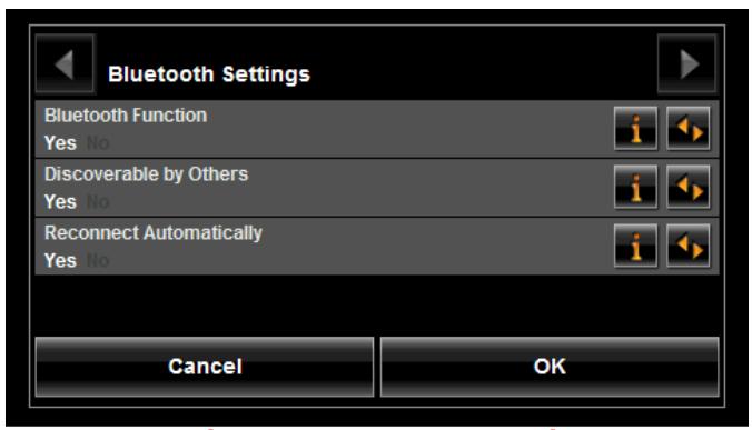 NAVIGON 8100T - Setting Bluetooth Options - 1