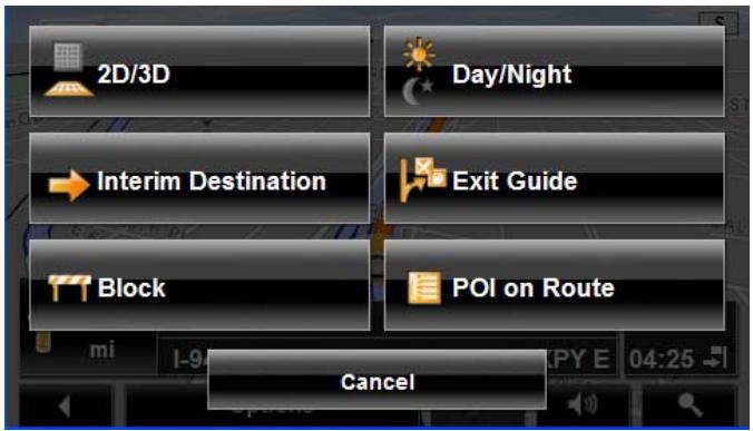 NAVIGON 8100T - Finding POIs at Highway Exits Using the Exit Guide - 4